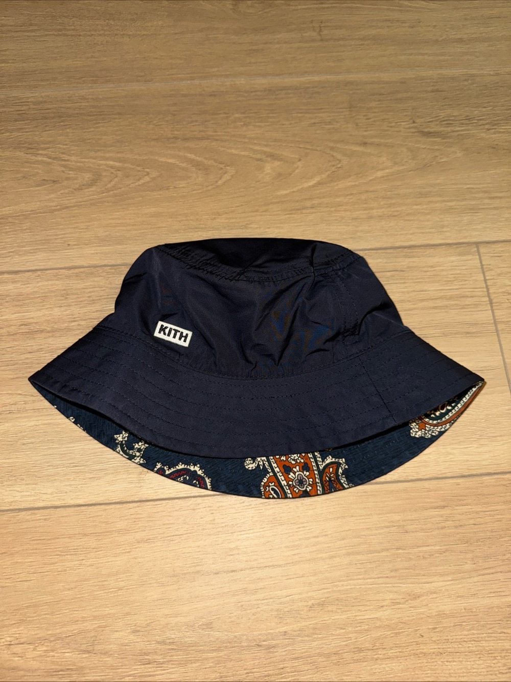 Kith Navy Reversible Bucket Hat
